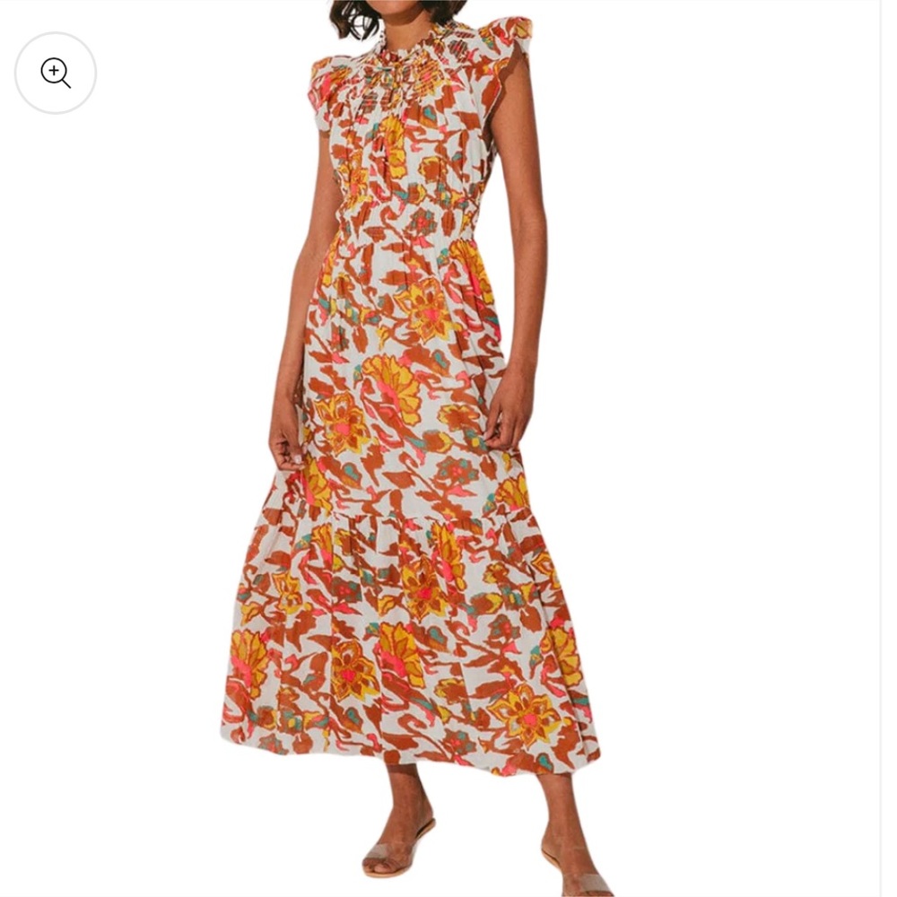 CLEOBELLA lorenza ankle dress in shea, like new